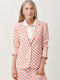 Hanna Blazer | White Red