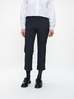 Parrot viscose elastene pants | Blue