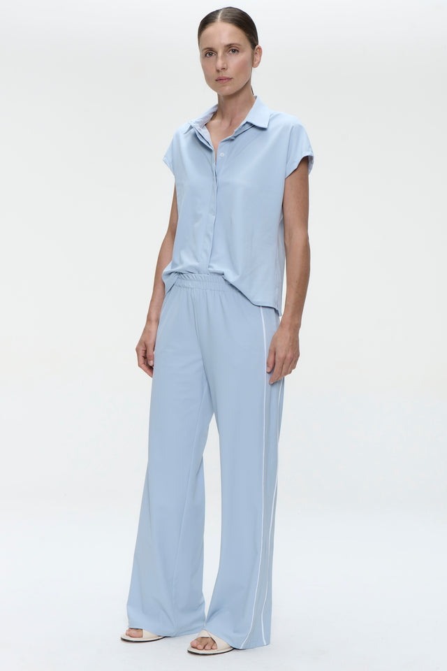 Vaya structure tech jersay pants | Light Blue