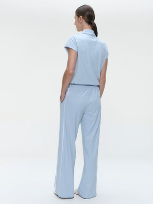 Vaya structure tech jersay pants | Light Blue