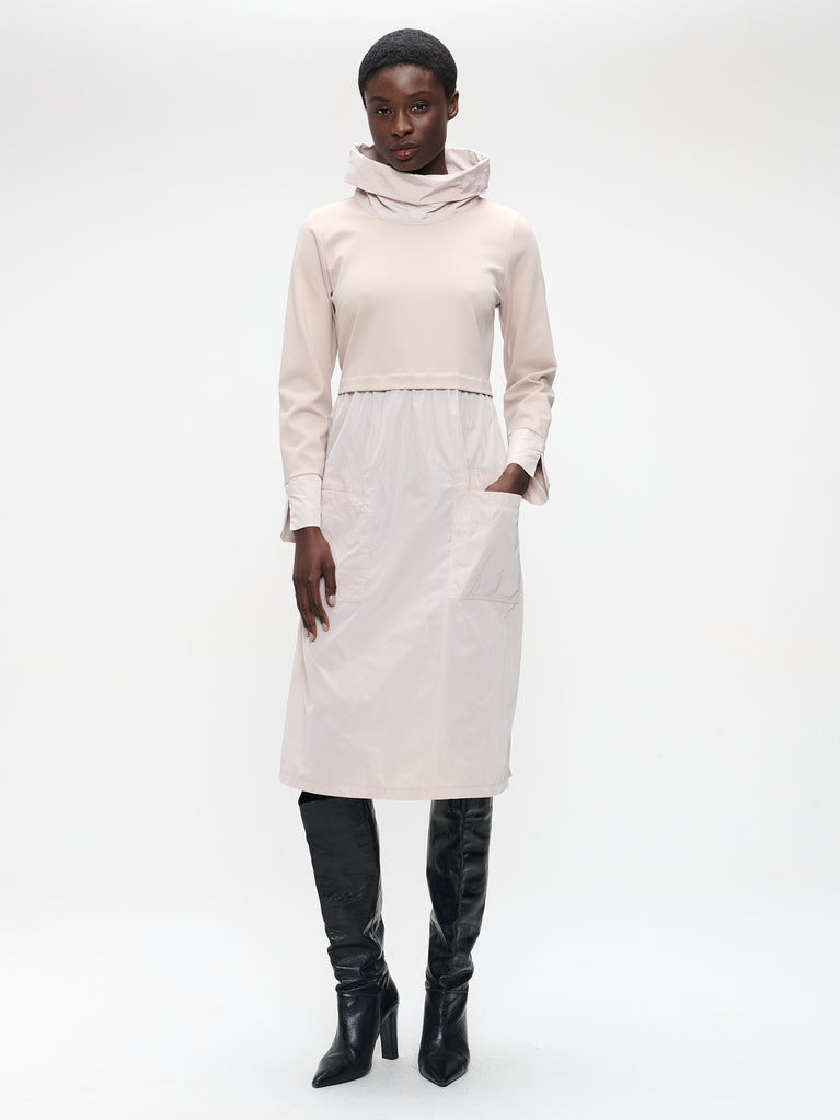 Dress mix cotton taffeta 176l | Sand