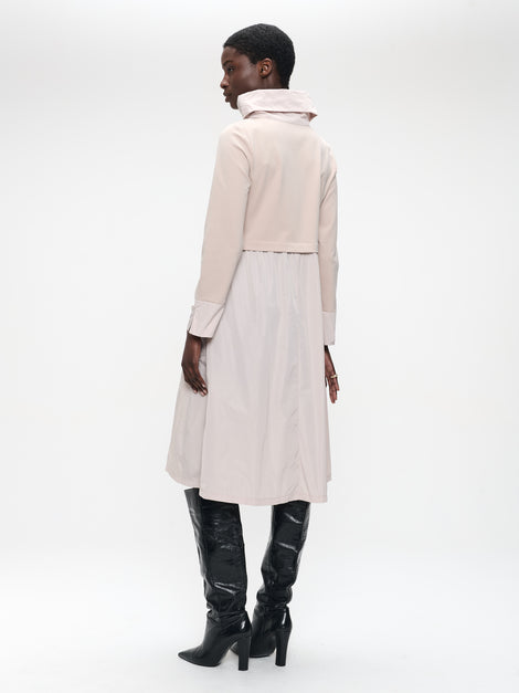 Dress mix cotton taffeta 176l | Sand