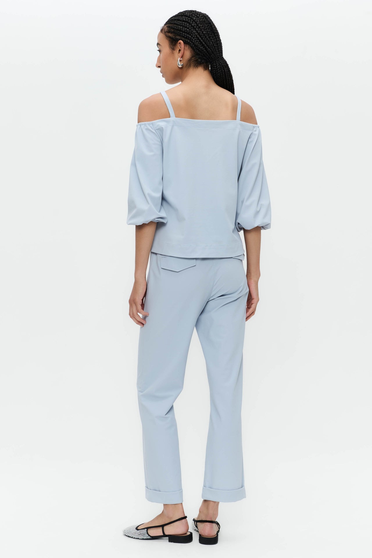 Samira top technical jersey | Light Blue