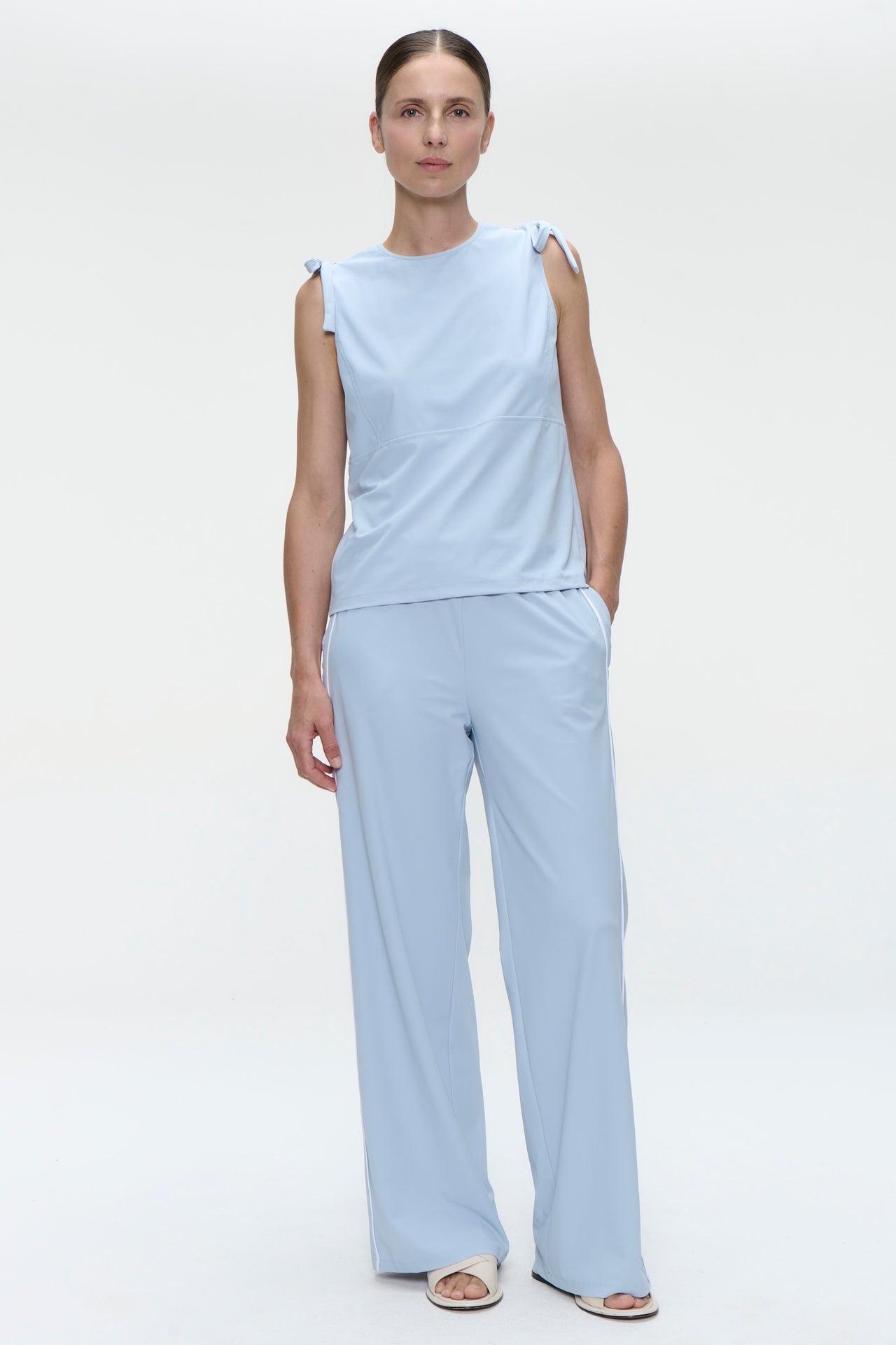 Ariane structure tech jersay top | Light Blue