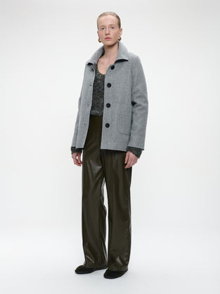 Thera eco leather pants | Army