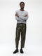 Daphne eco leather pants | Army