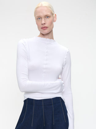 Janette top | White