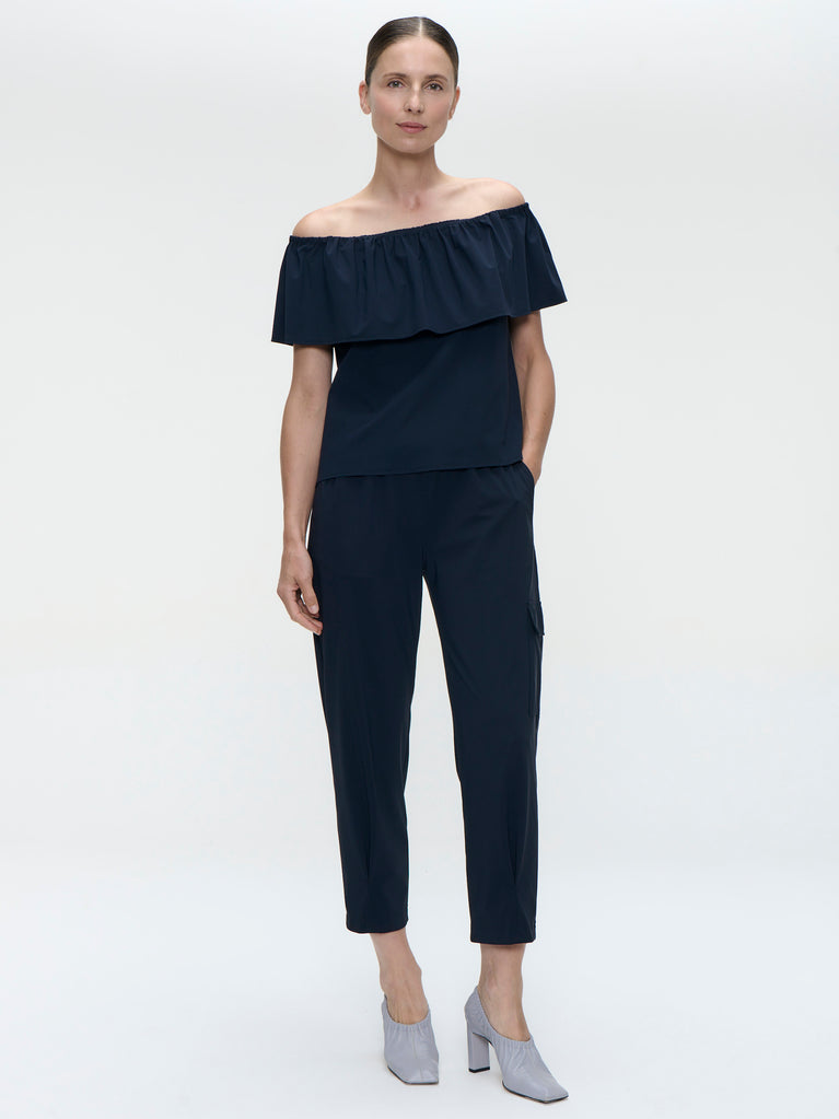 Diane top technical jersey | Blue