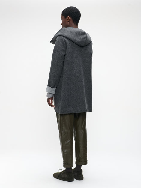 Irlanda hoody winter jacket | Dark Grey