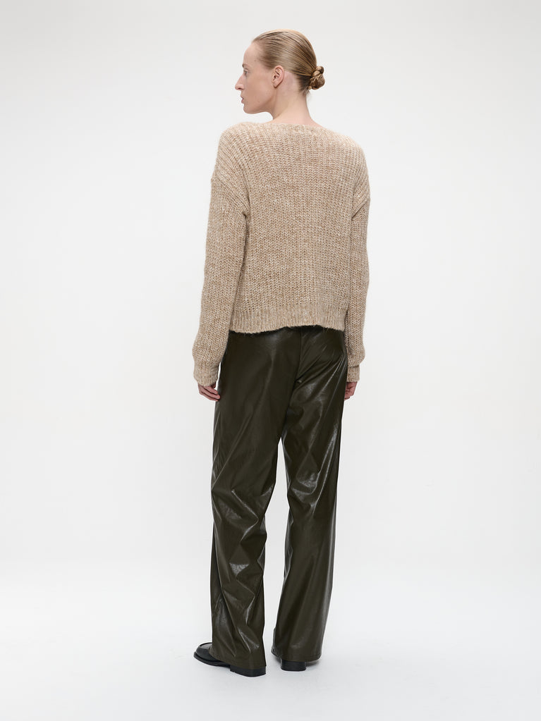 Pullover melange H23376 | Gold