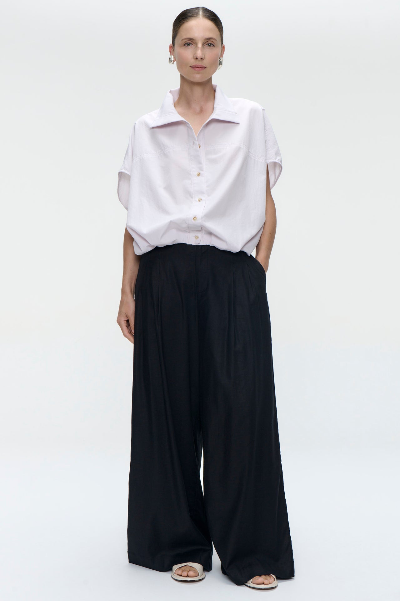 Anda oversized blouse | Lila