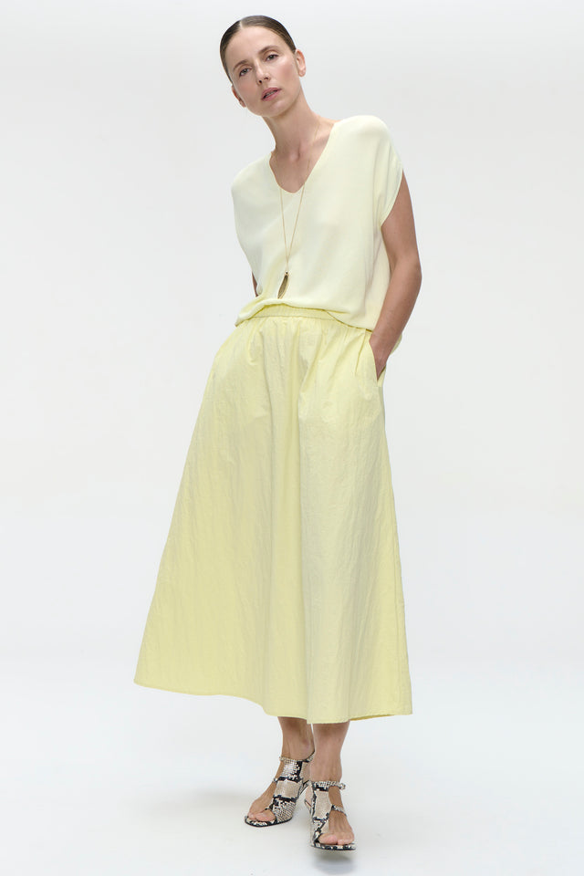 Viscose seamless Top 3023 | Giallo