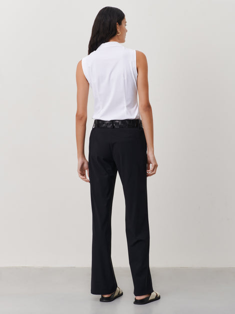 Kikkie Blouse Technical Jersey/WS | White