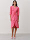 Hilde Dress Technical Jersey | Pink