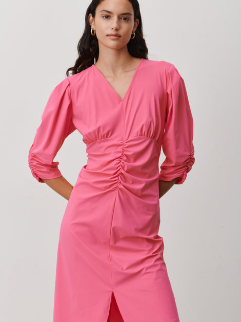 Hilde Dress Technical Jersey | Pink