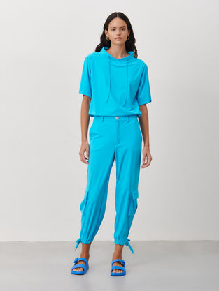 Trend Pants Technical Jersey | Light Blue