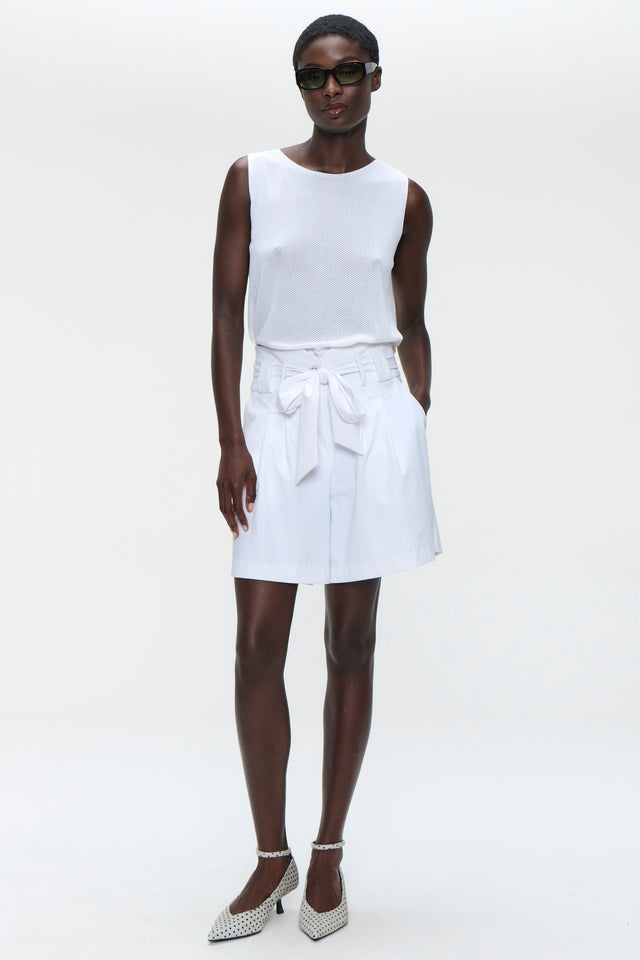 Viscose summer Top 501 | Bianco