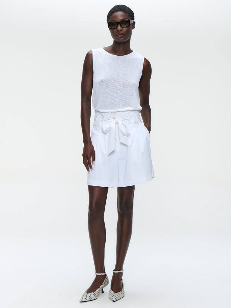 Viscose summer Top 501 | Bianco