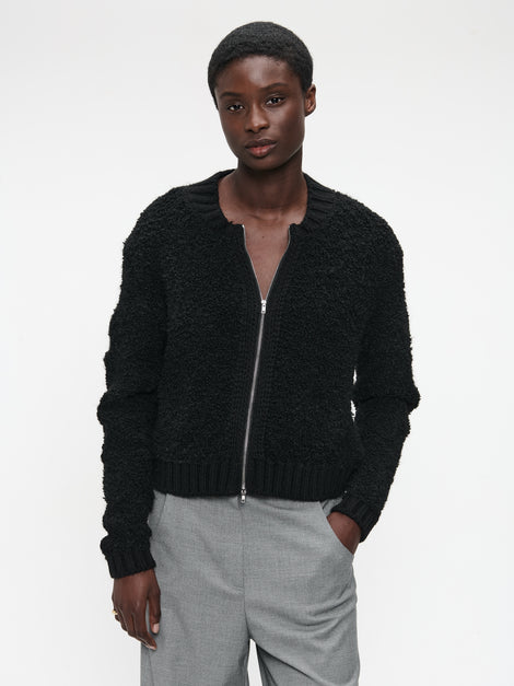 Jacket boucle 25527 | Black