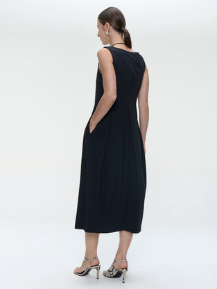 Bonni dress technical jersey | Black