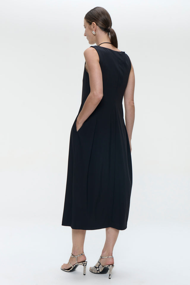 Bonni dress technical jersey | Black