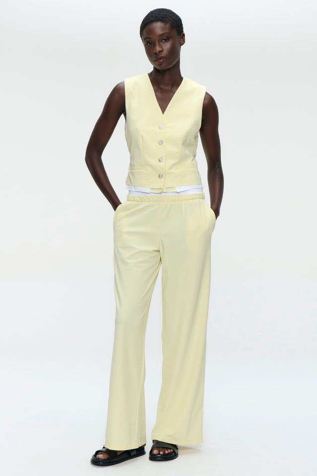 Kay structure tech jersay vest | Yellow