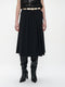 Raffaele skirt technical jersey | Black