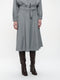 Mishele viscose skirt | Light grey