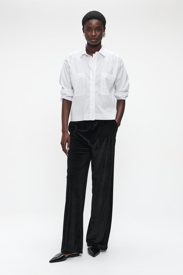 Lorenza polin blouse | White