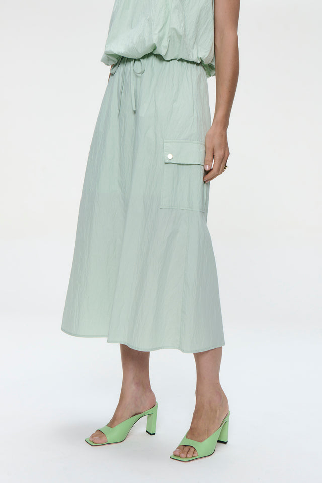 Oki cotton skirt | Aloe