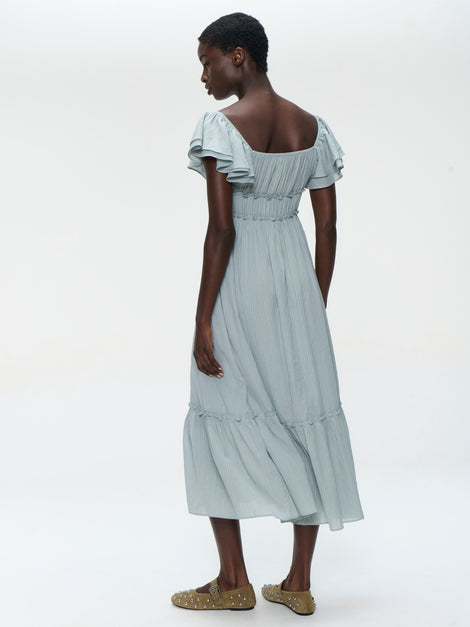 Yoko summer dress | Light Grey