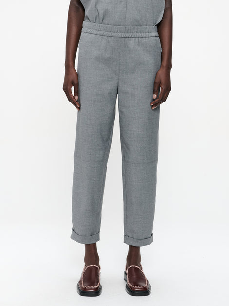 Daphne viscose pants | Light grey