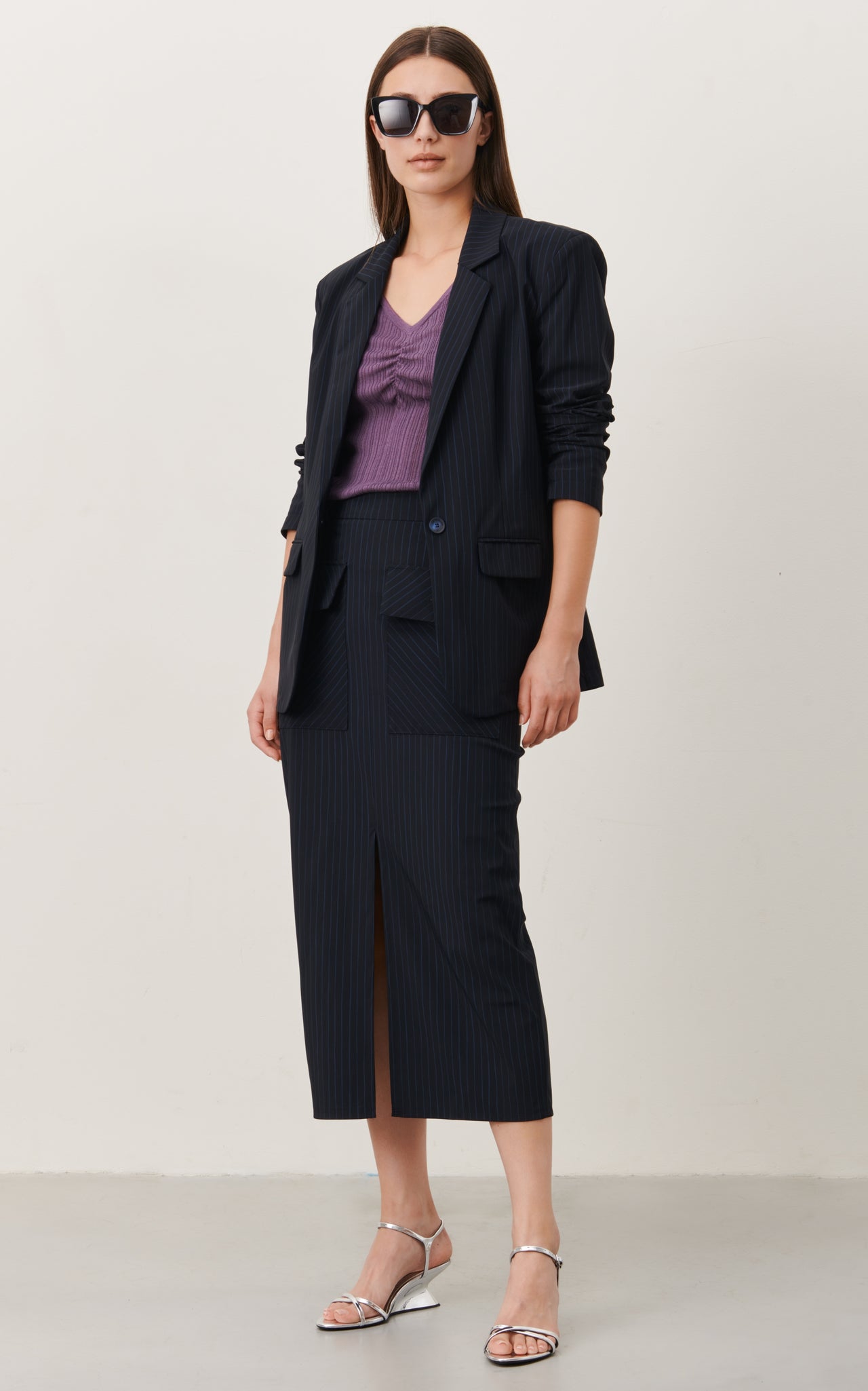 Layla Dress Technical Jersey | Amaranto