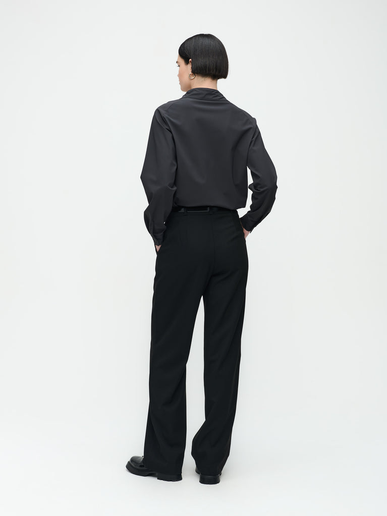 Dora Top Technical Jersey | Dark Grey