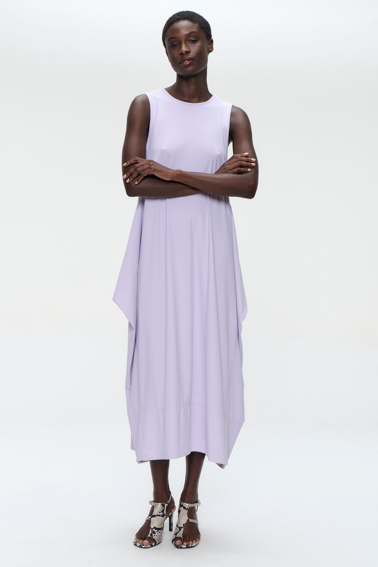 Isabel dress technical jersey WS | Lila