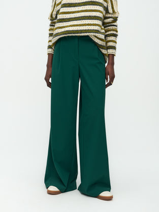 Marga Pants Technical Jersey | Green