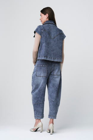 Boom denim vintage vest | Vintage Medium