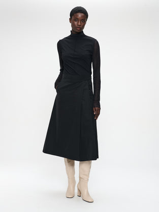 Zara top technical Jersey | Black