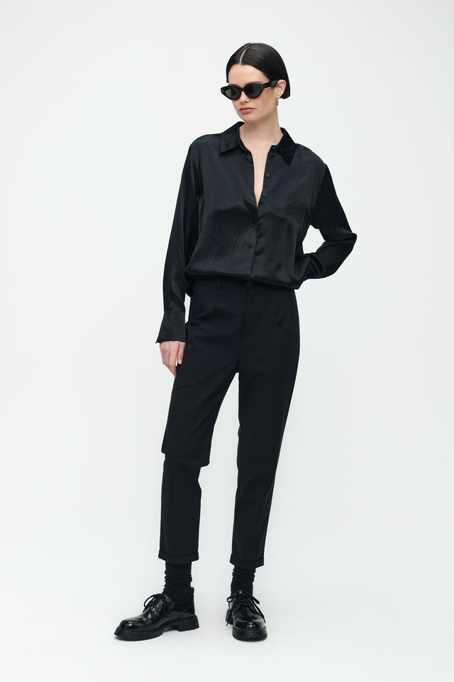 Sofi Viscose Blouse | Black