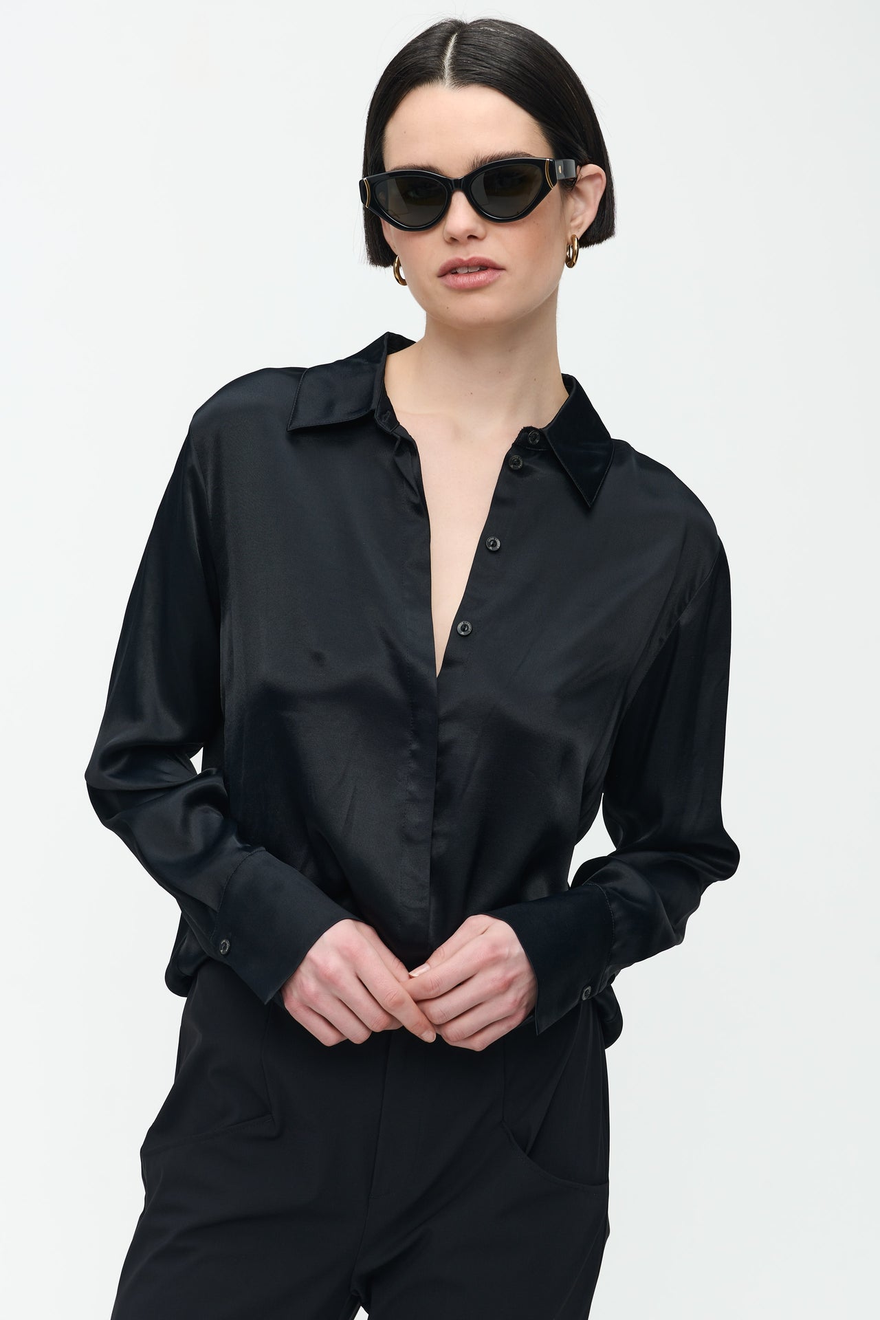Sofi Viscose Blouse | Black