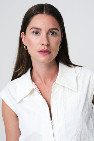 Emiko taffeta jacket | Off White