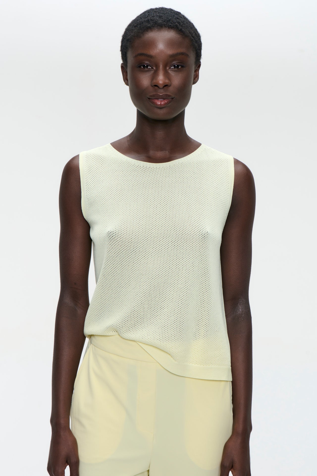 Viscose summer Top 501 | Giallo