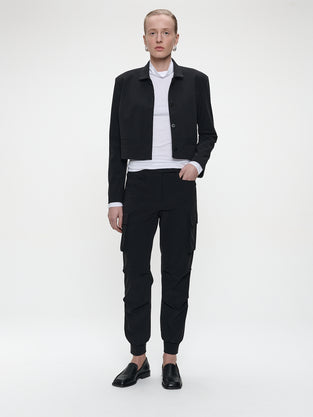 Velda blazer brush tech jersey | Black