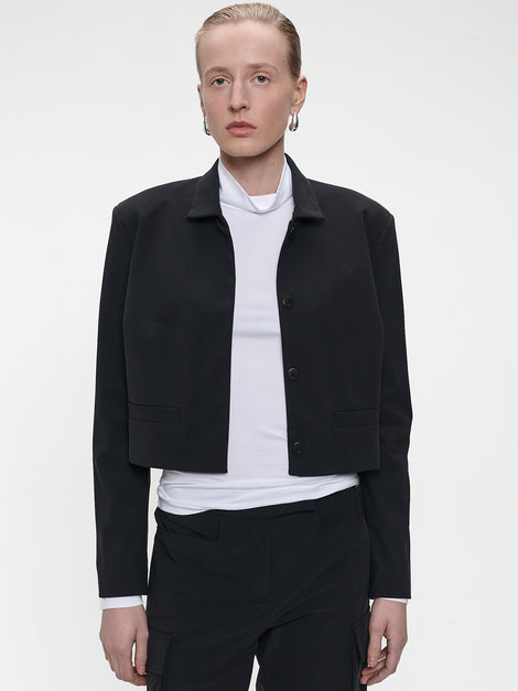 Velda blazer brush tech jersey | Black