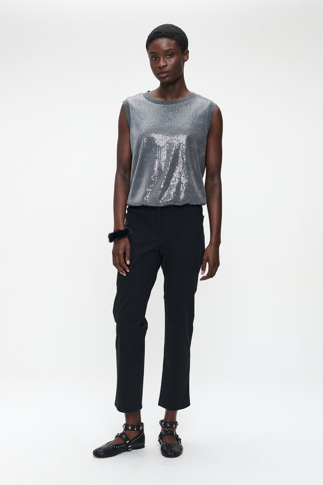 Rana Pants Technical Jersey | Black