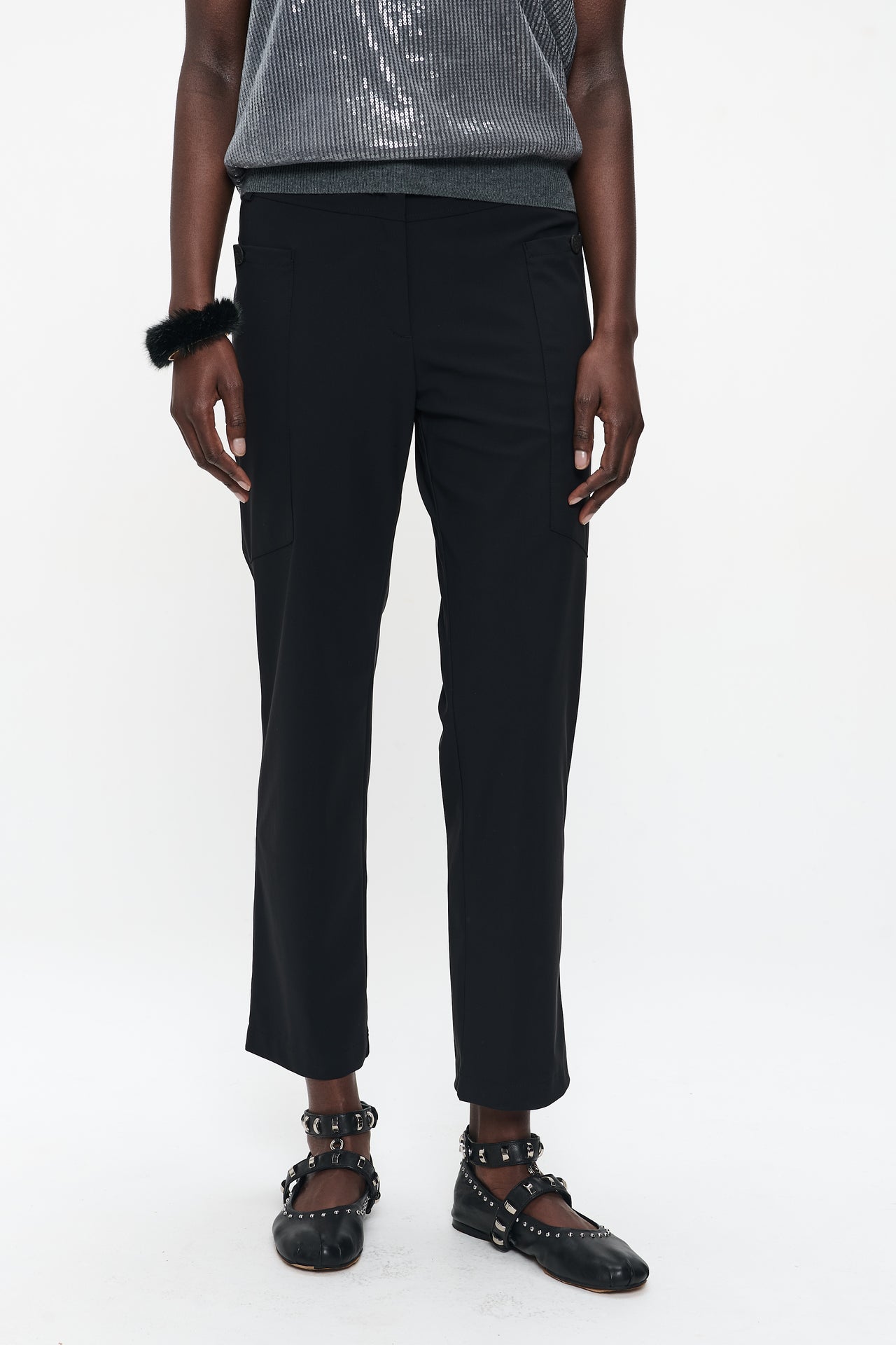 Rana Pants Technical Jersey | Black