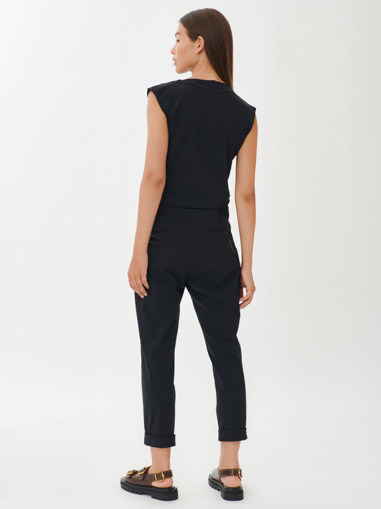 Nelly Top Technical Jersey | Black