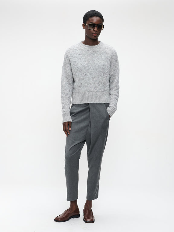 Klaus viscose pants | Dark Grey