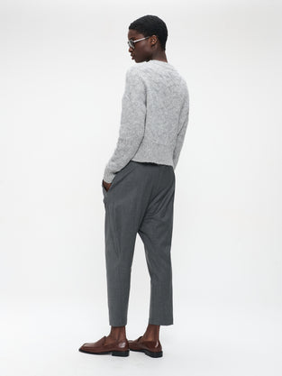 Klaus viscose pants | Dark Grey