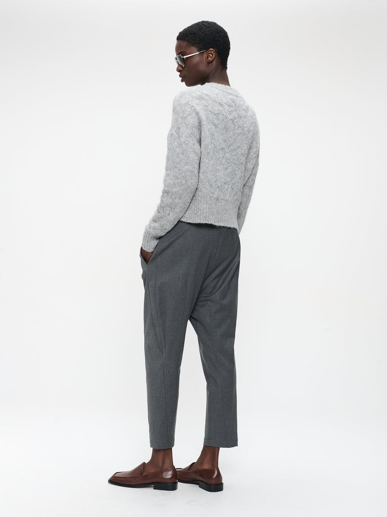Klaus viscose pants | Dark Grey